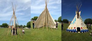 Tipi-Raising
